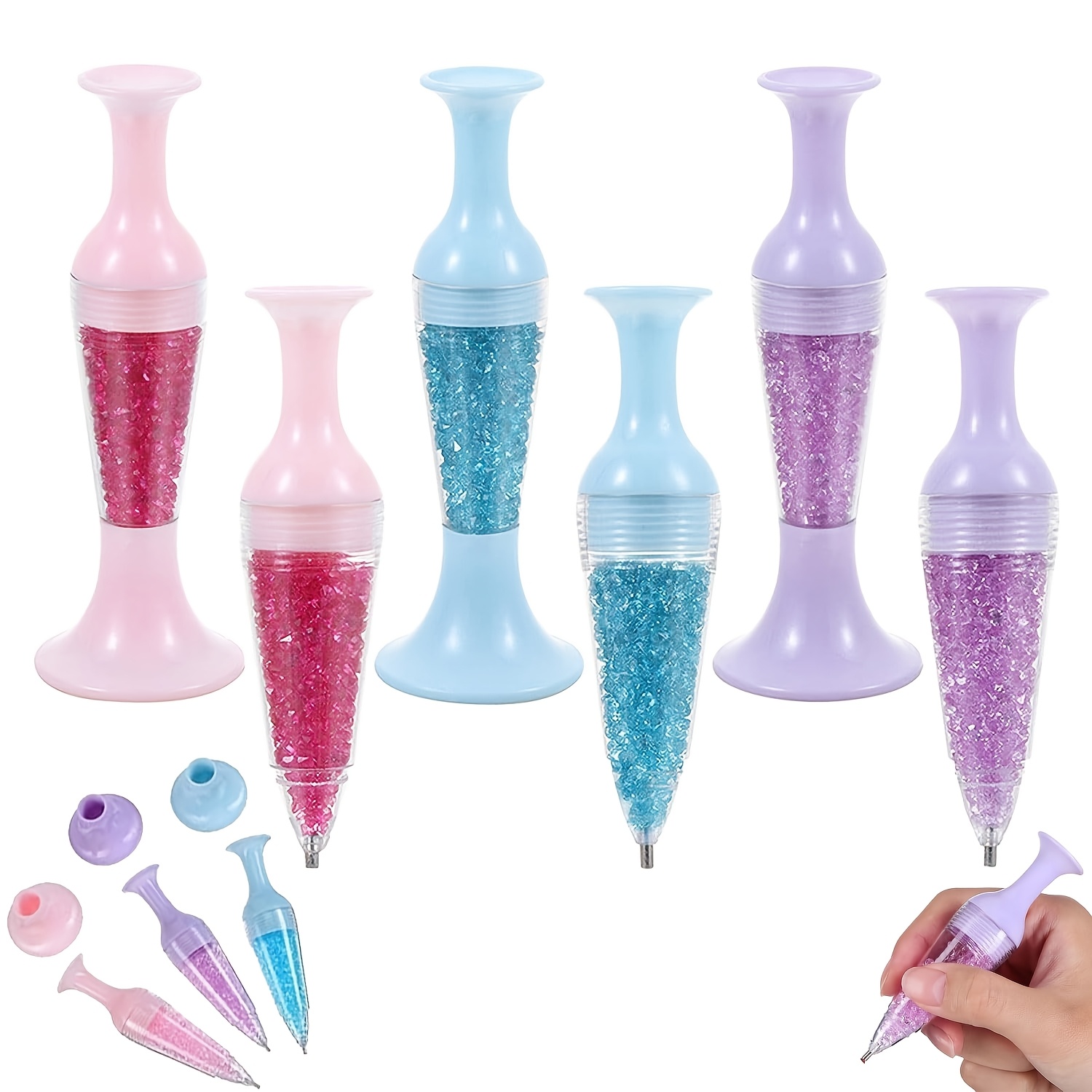 Art Craft Flower Making - Diamond Art Painting Pens, Flower Pot