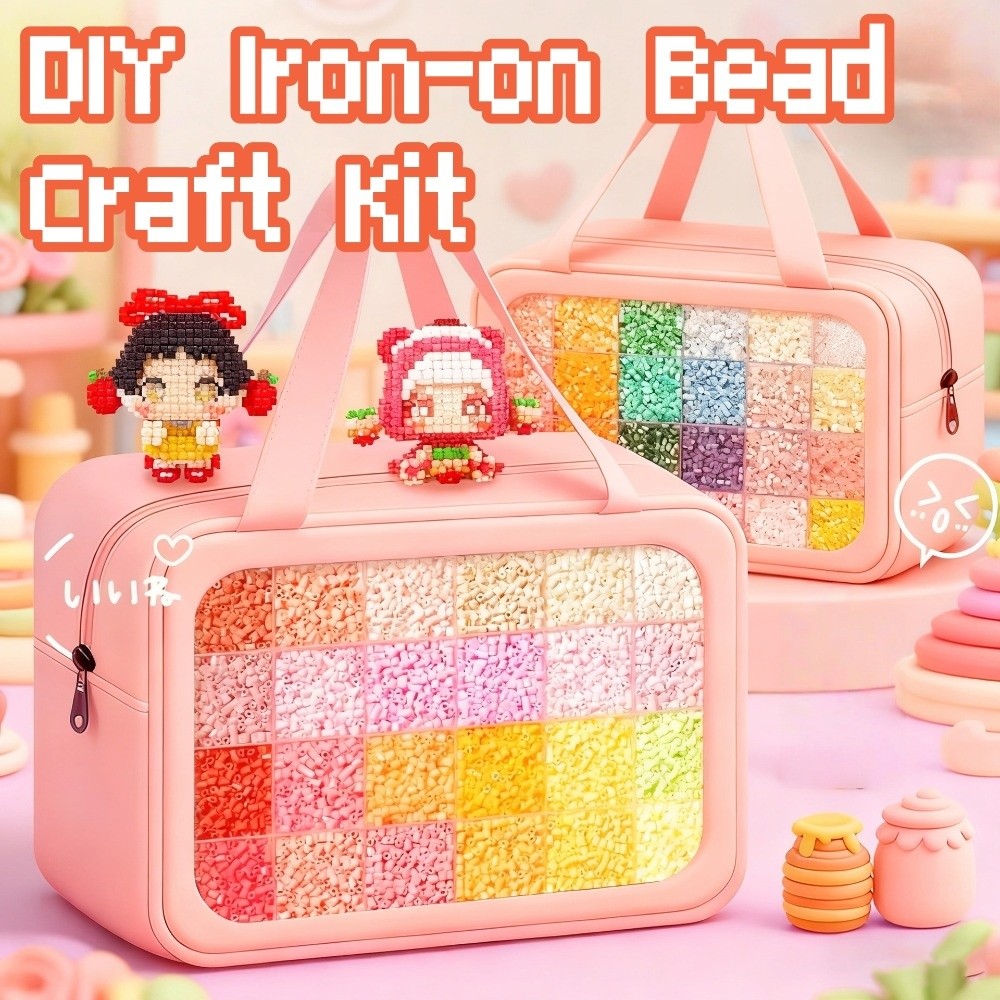 Art Craft Education - Puzzles Pixel Art 24/48 Colors Iron-on