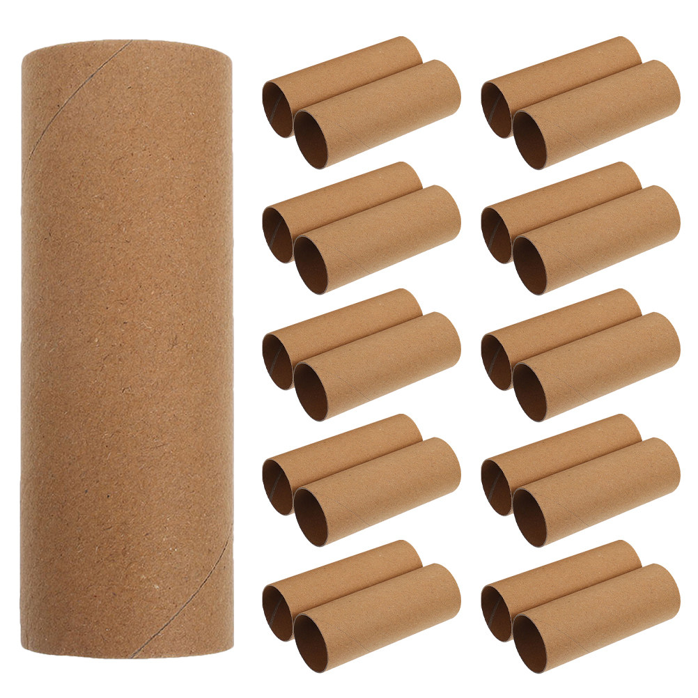 Art Craft Youtube - 30Pcs Round Cardboard Tubes Craft Tubes