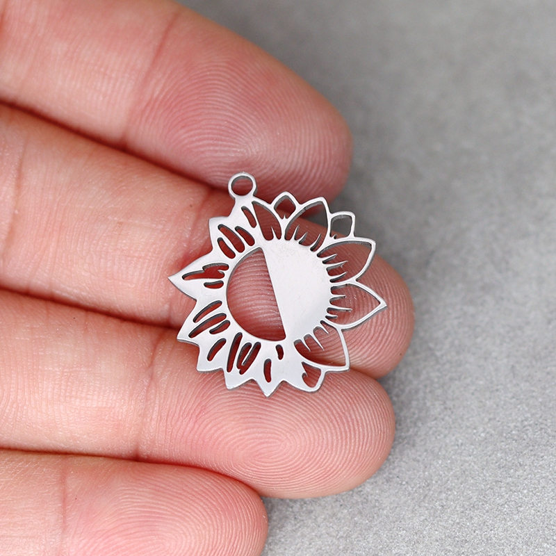 Art Craft Flower Making - 3pcs Art Line Sunflake Charms Accessories