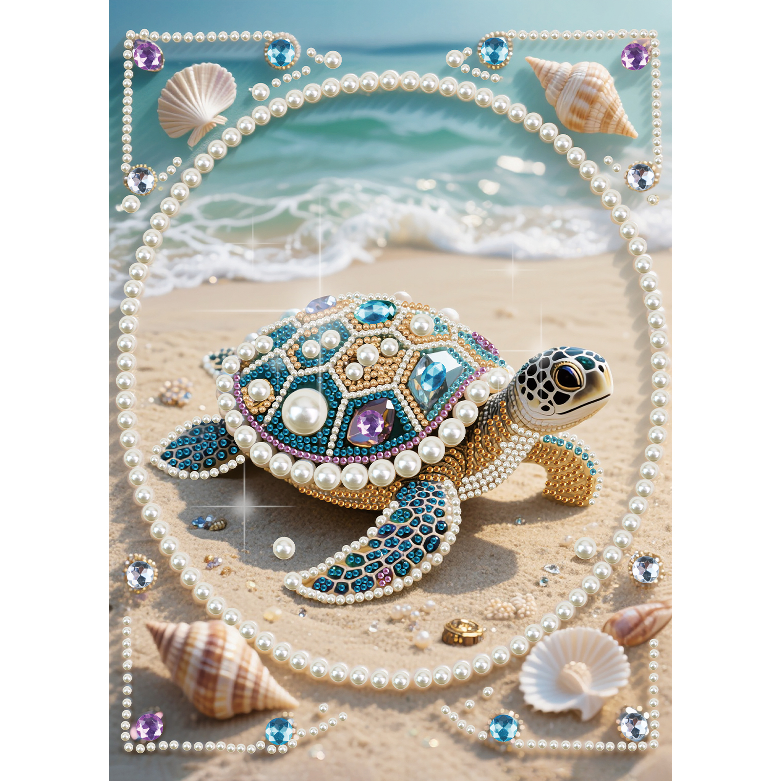 Art Craft Gifts For Adults - DIY Pearl Diamond Art Painting kits