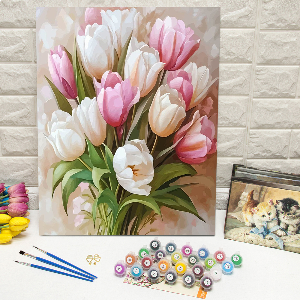 Art Craft Gifts For Adults - DIY Paint By Number Adult Kit