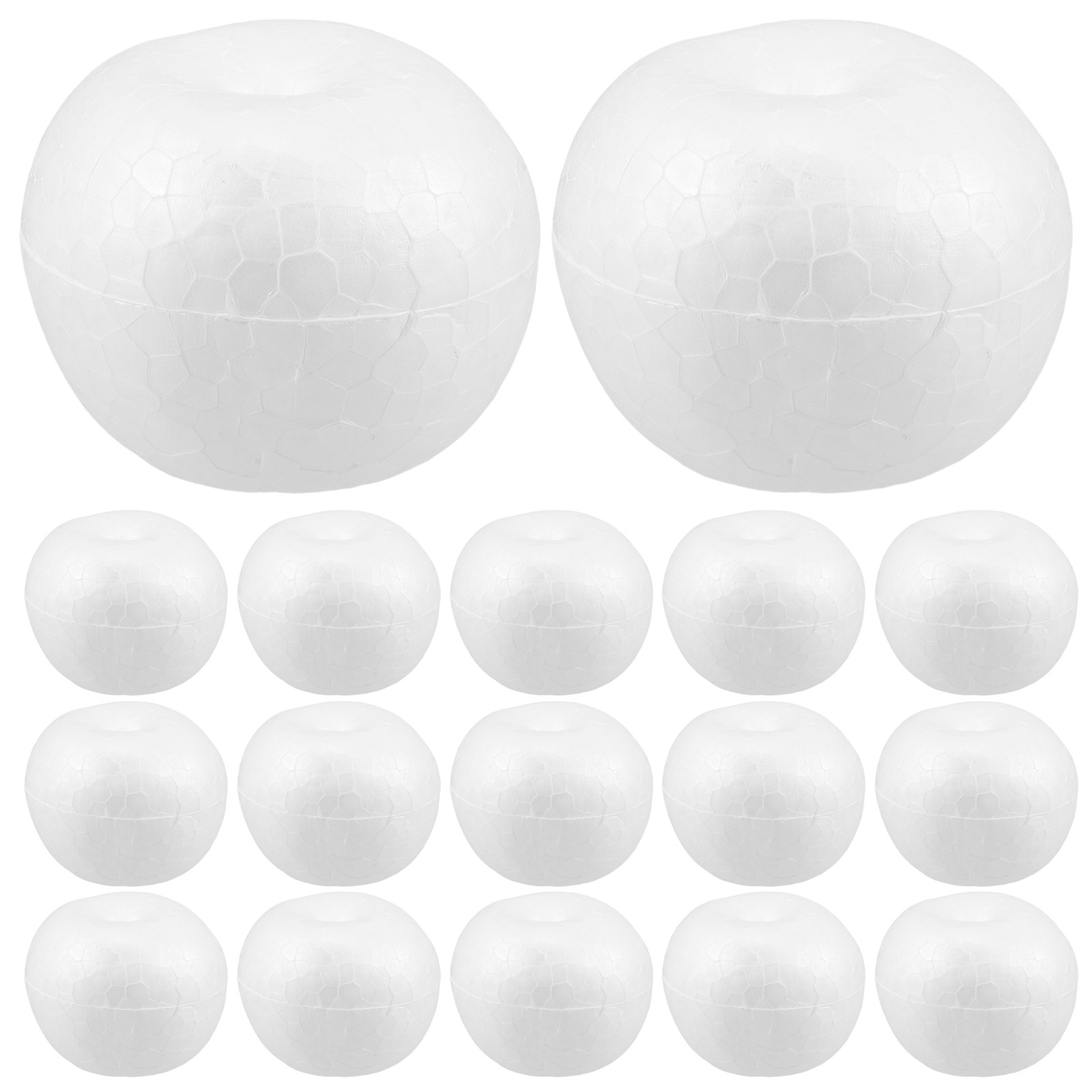 Art Craft Christmas Tree - 20Pcs White Foam Fruit DIY Painting