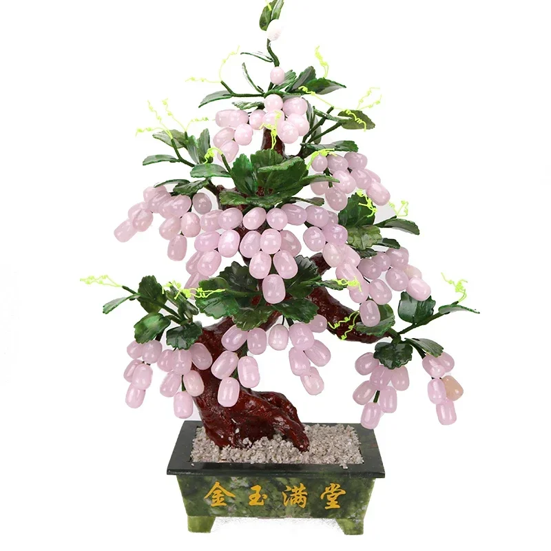 Stone ornament grape tree Zhao - Art Craft Christmas Tree บทวิจารณ์และราคา