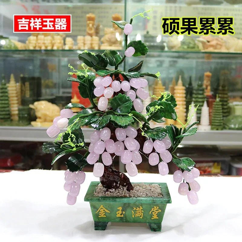 Stone ornament grape tree Zhao - Art Craft Christmas Tree บทวิจารณ์และราคา