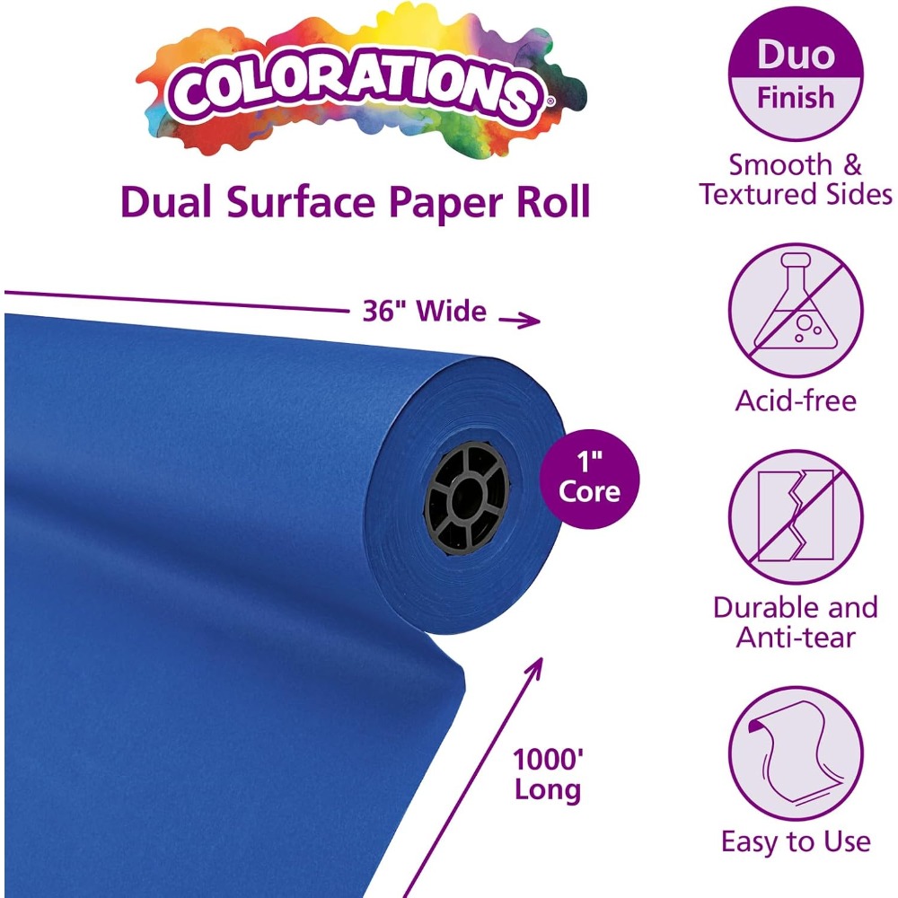 Royal Blue Textured Paper Roll - Art X Craft บทวิจารณ์และราคา