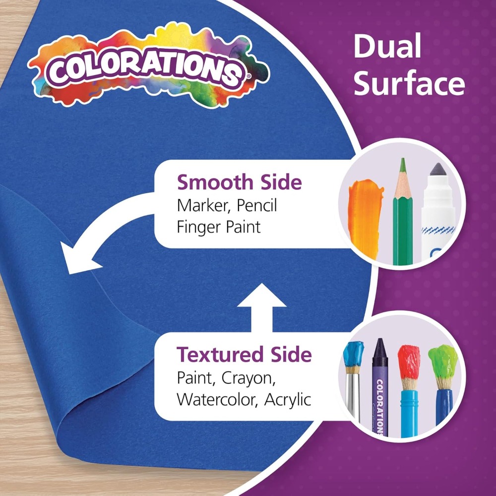 Royal Blue Textured Paper Roll - Art X Craft บทวิจารณ์และราคา
