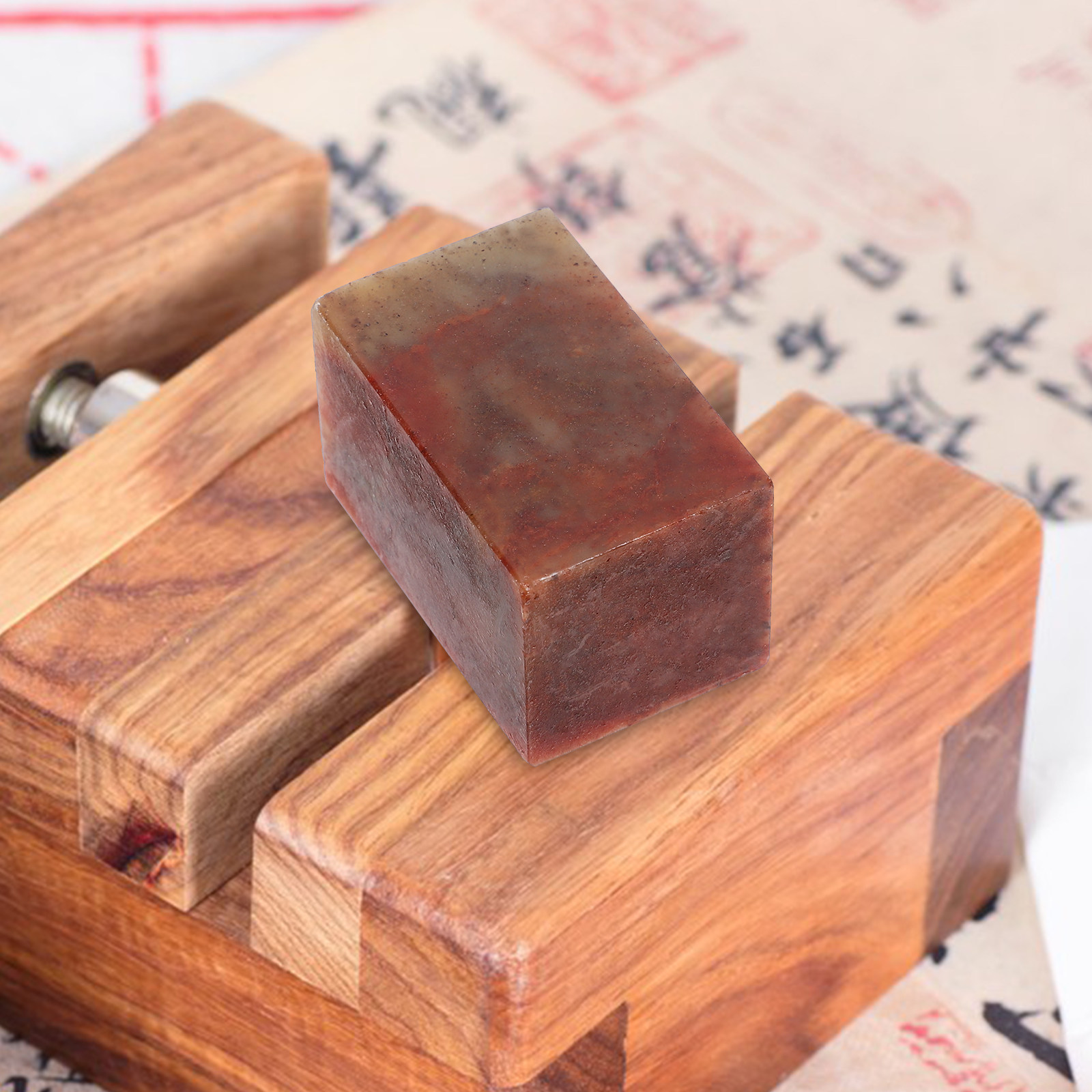 DIY Stone Stamp Blank Seal Sto - Letter S Art Craft บทวิจารณ์และราคา