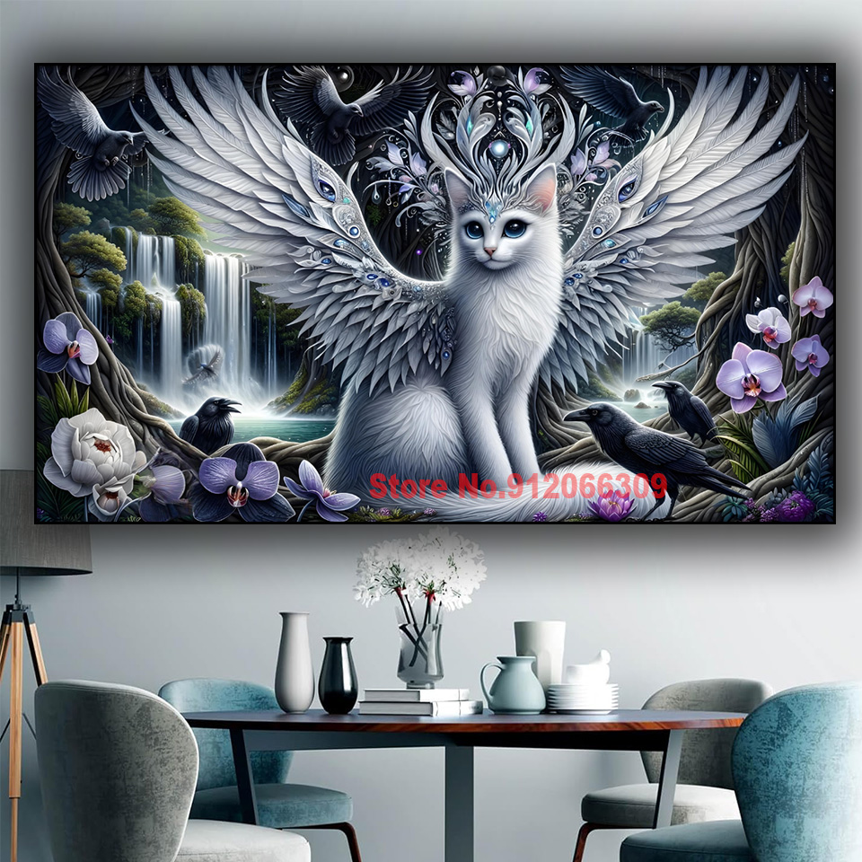Stunning Vibrant jungle white  - Art And Craft Jungle บทวิจารณ์และราคา