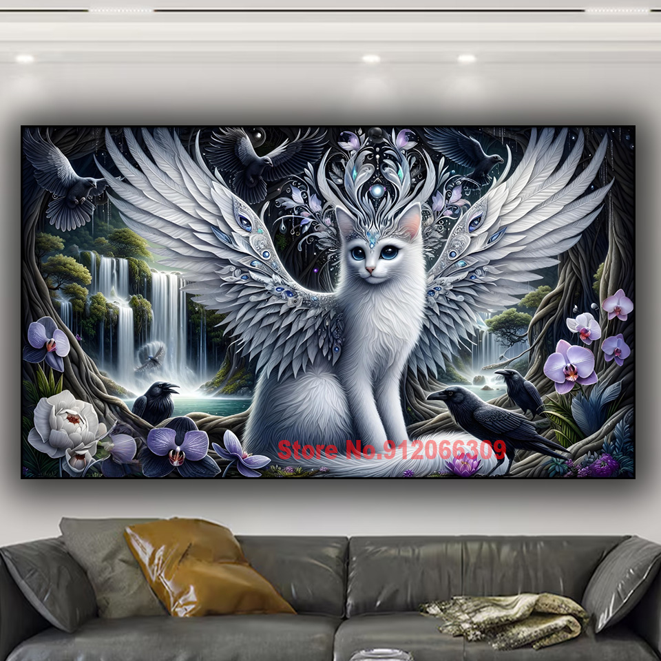 Stunning Vibrant jungle white  - Art And Craft Jungle บทวิจารณ์และราคา