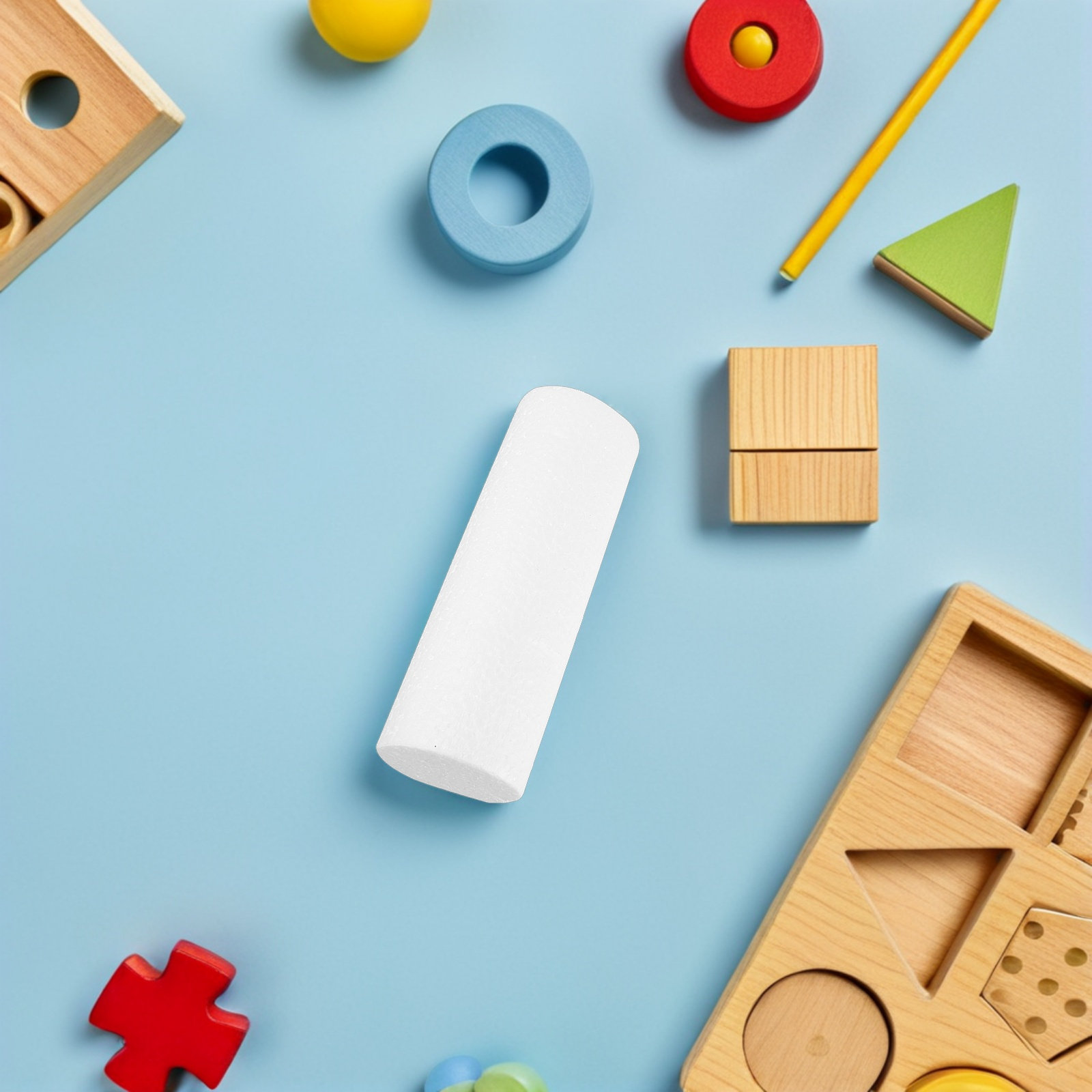 9Pcs White Polystyrene Foam Cy - Art Craft Education บทวิจารณ์และราคา