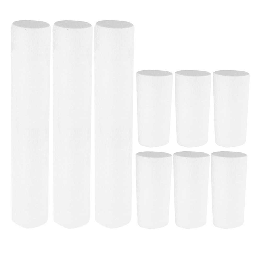 9Pcs White Polystyrene Foam Cy - Art Craft Education บทวิจารณ์และราคา