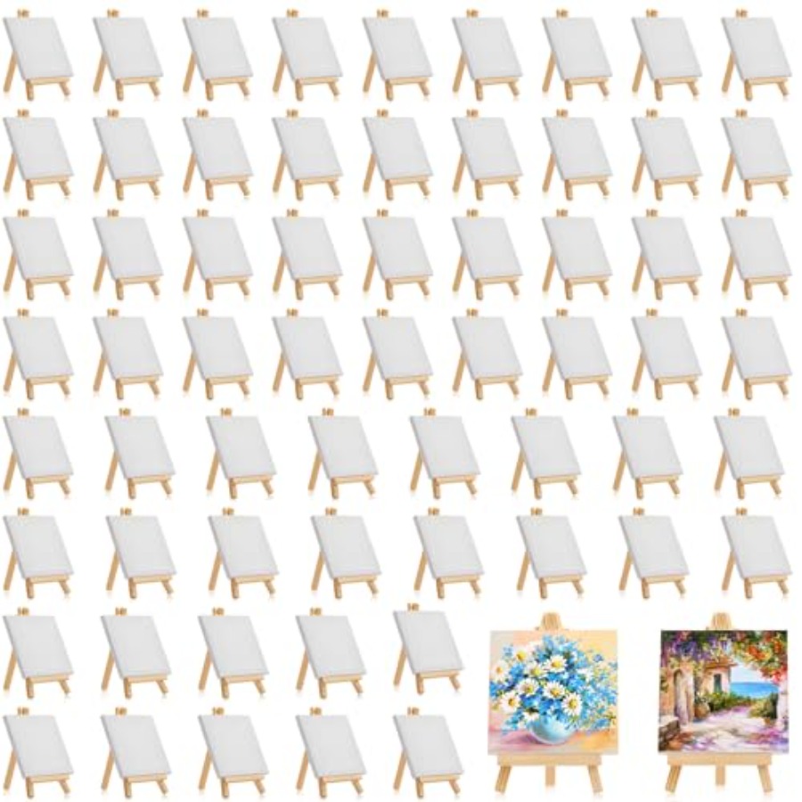 32 Pack 6 x 6 Inch Mini Canvas - Art X Craft บทวิจารณ์และราคา
