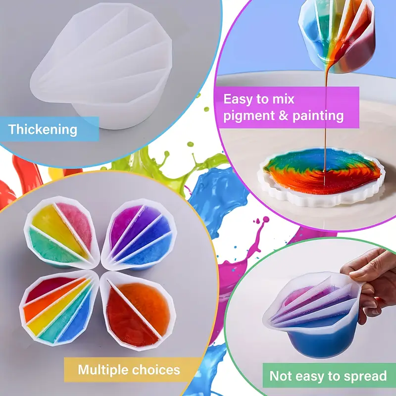 Split Cup For Paint Pouring,Re - Acrylic Pour Paint บทวิจารณ์และราคา