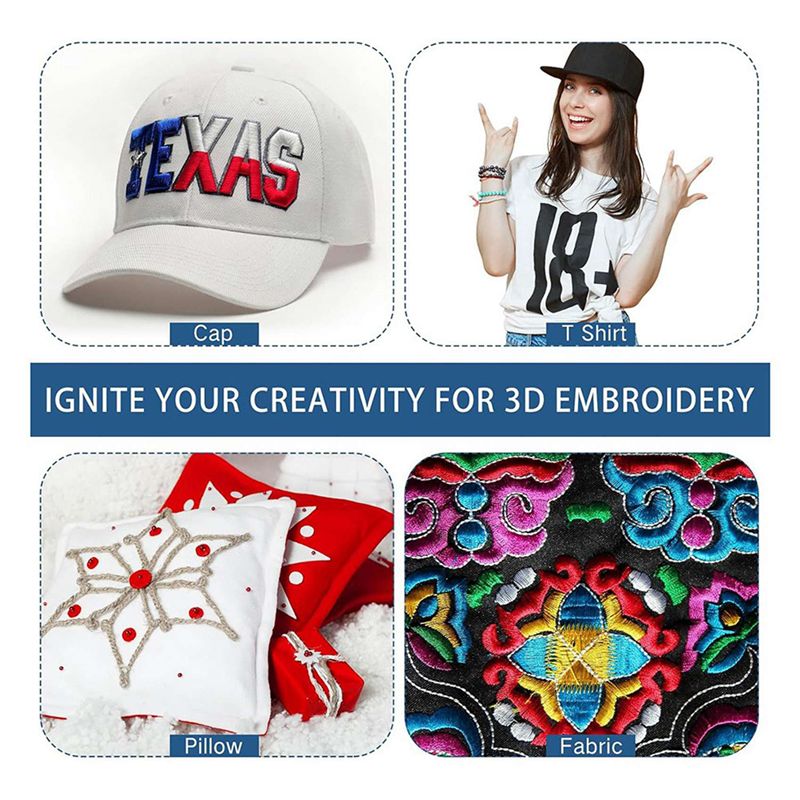 A01F-40 Pcs 3Mm Embroidery Foa - Art X Craft บทวิจารณ์และราคา
