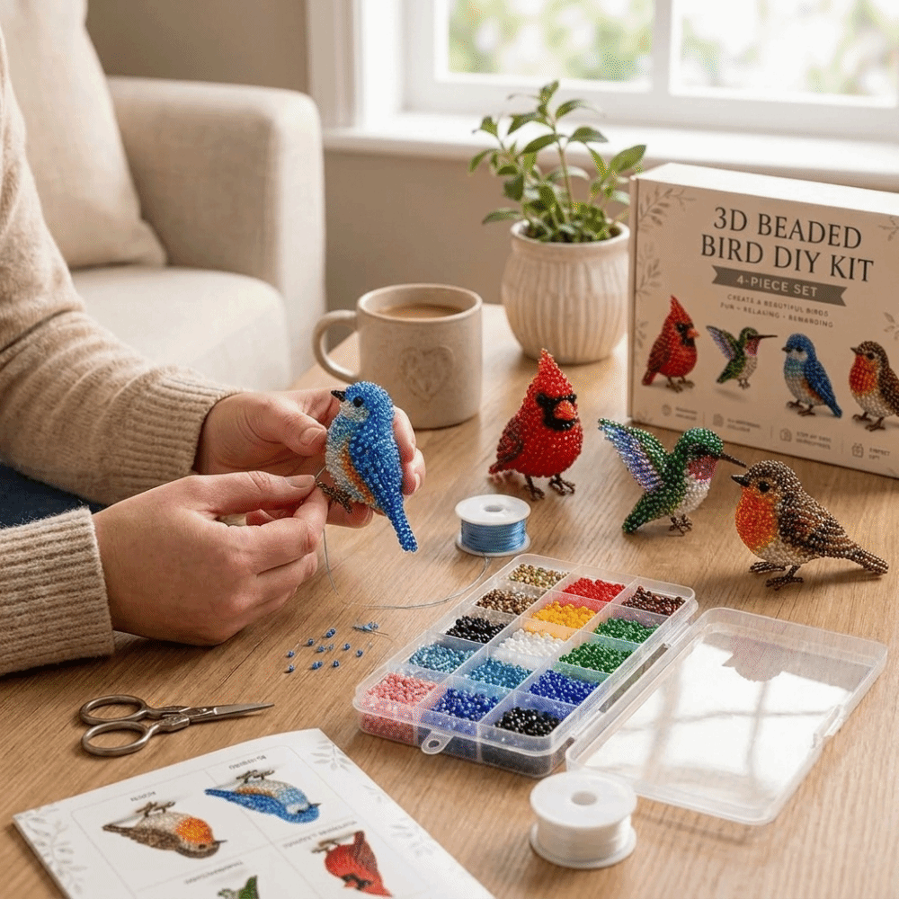 Handmade DIY Animal Bead Embro - Art Craft Education บทวิจารณ์และราคา