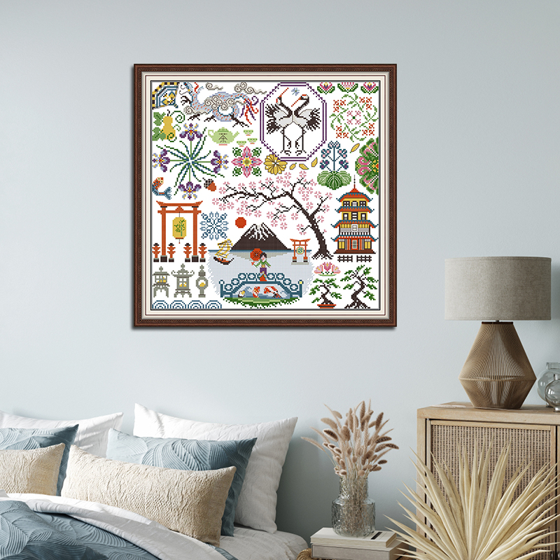 Cross Stitch Embroidery Set Jo - Art Craft Horse บทวิจารณ์และราคา