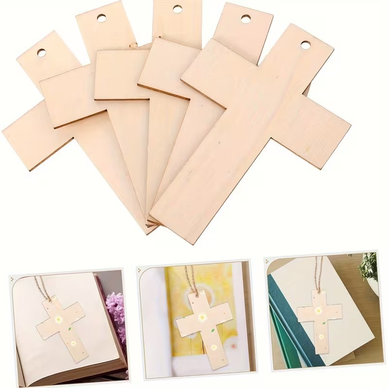 DIY Craft Kit Natural Wood Cro - Art Craft Meaning บทวิจารณ์และราคา