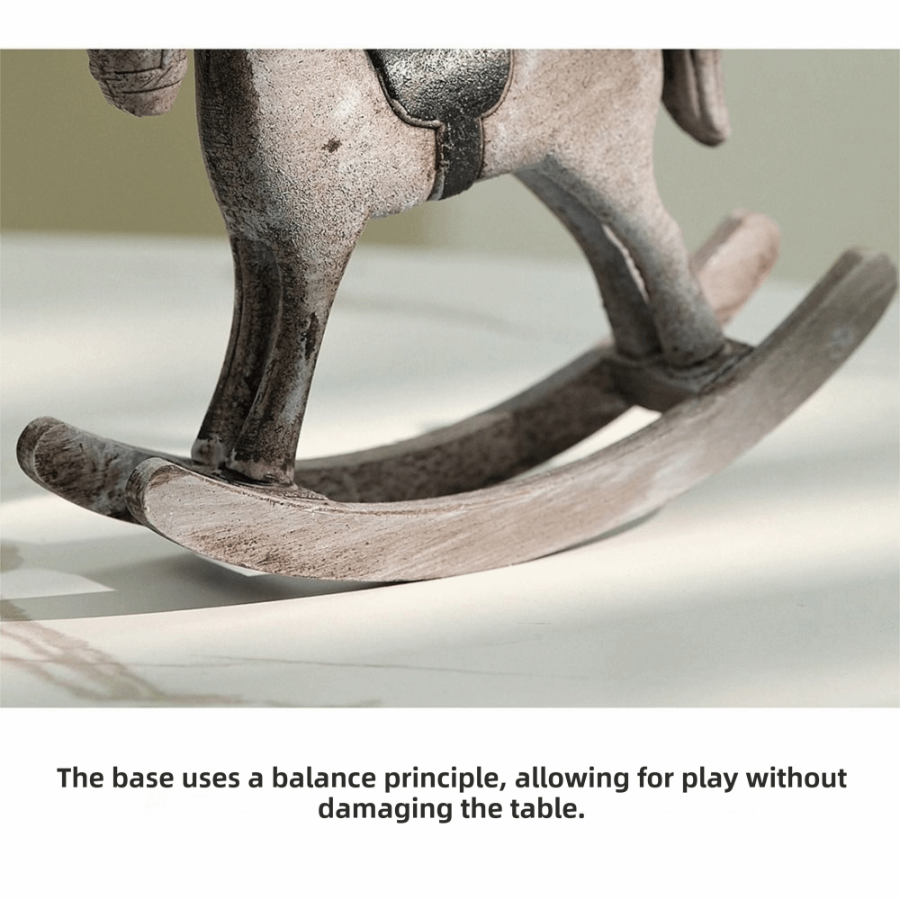 Wooden Horse Wooden Rocking Ho - Art Craft Horse บทวิจารณ์และราคา