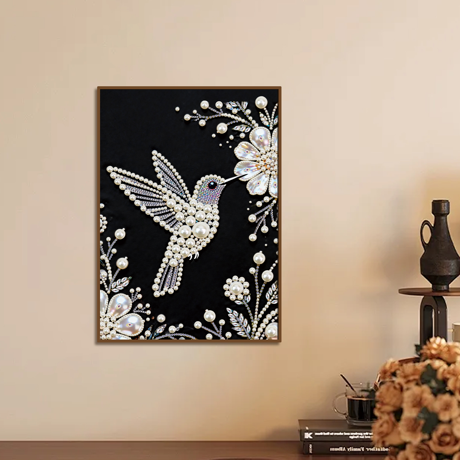 DIY Pearl Diamond Art Painting - Art Craft Gifts For Adults บทวิจารณ์และราคา