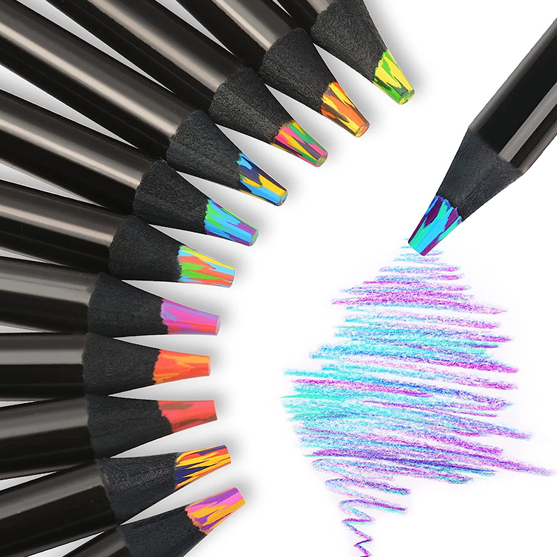 Multicolored Pencils Gradient  - Art Craft Jumbo บทวิจารณ์และราคา