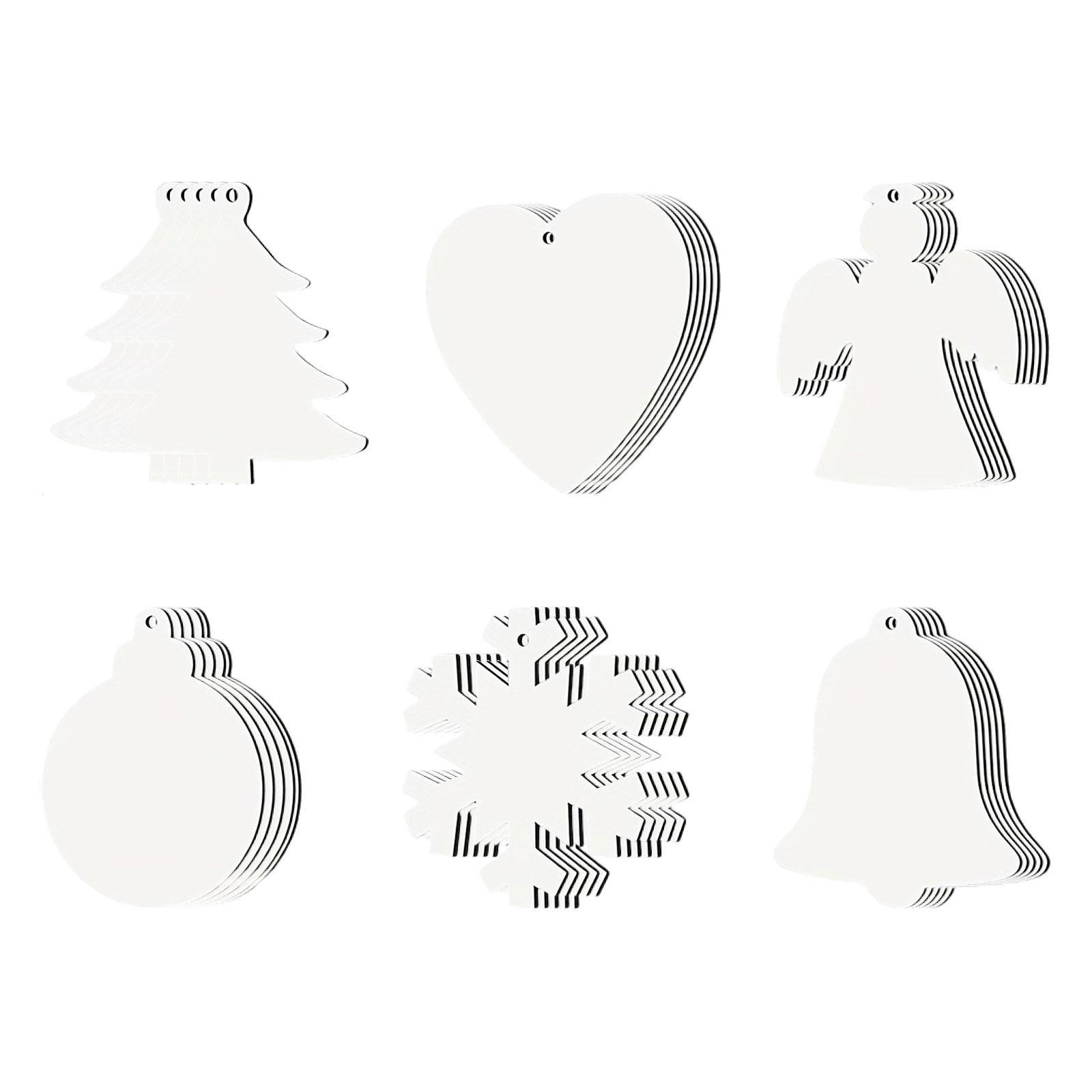 30x Sublimation Christmas Orna - Art And Craft Xmas Tree บทวิจารณ์และราคา