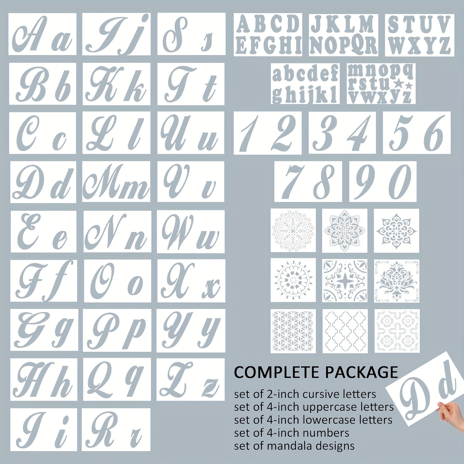 124 Alphabet Numbers & Mandala - Letter S Art Craft บทวิจารณ์และราคา