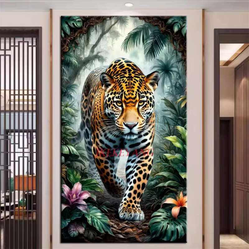 New Jungle Forest Landscape 5D - Art And Craft Jungle บทวิจารณ์และราคา