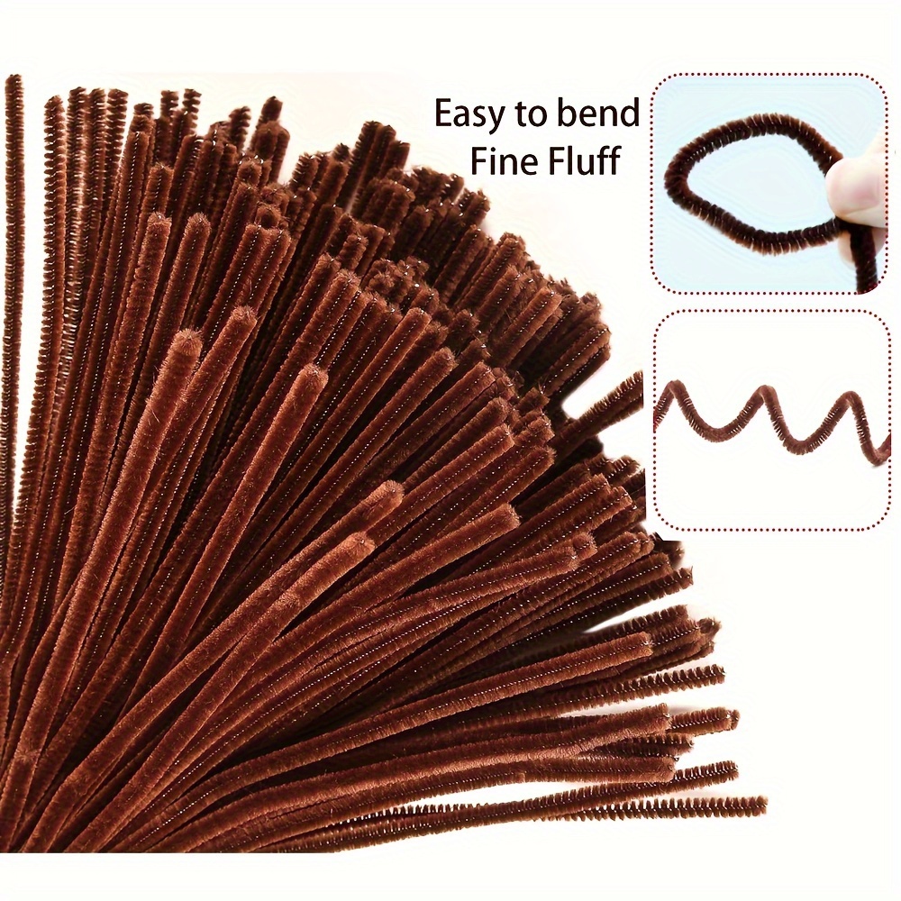 100 Pcs Coffee Pipe Cleaners,P - Art Craft Things บทวิจารณ์และราคา