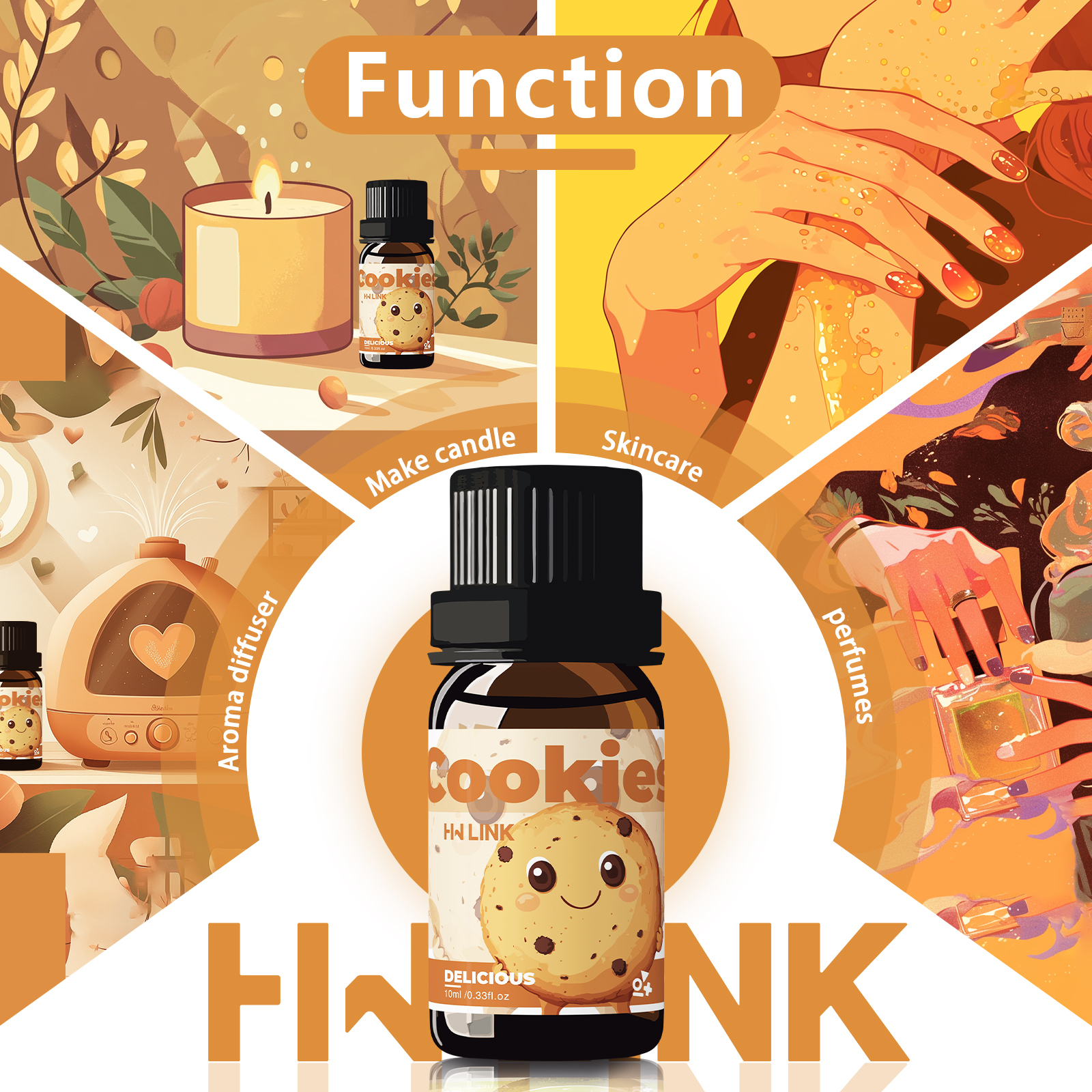 10ml Cookies Essential Oils Pe - Art Craft Things บทวิจารณ์และราคา