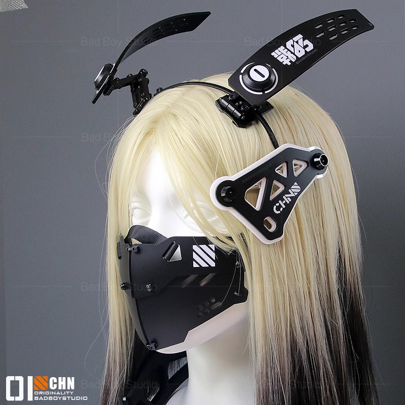 Cyberpunk Mask Cosplay Functio - Art Craft Market บทวิจารณ์และราคา