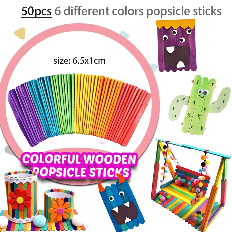 Kids Creative Plush Stick Pomp - Art Craft Education บทวิจารณ์และราคา