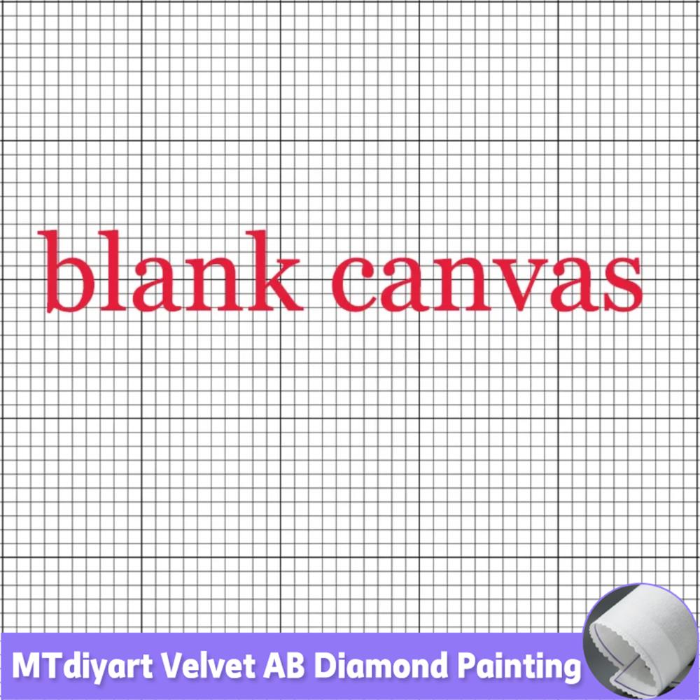 Blank Canvas Diamond painting  - Acrylic Pour Paint บทวิจารณ์และราคา