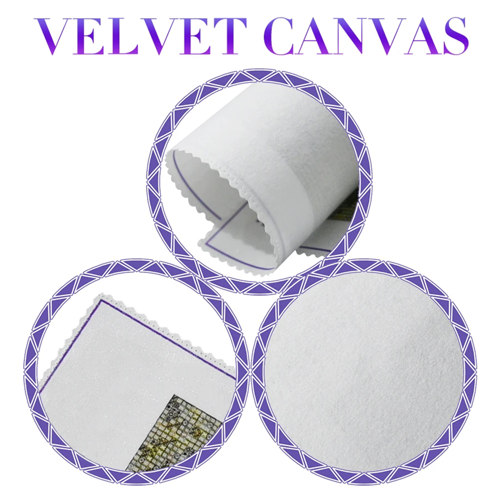 Blank Canvas Diamond painting  - Acrylic Pour Paint บทวิจารณ์และราคา