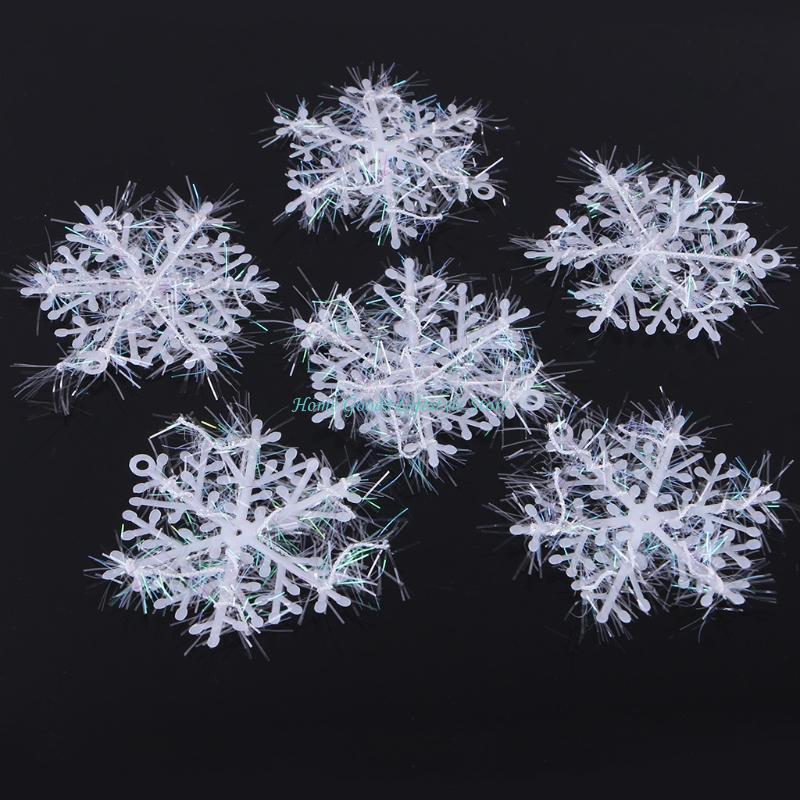 E74E Christmas Snowflake Ornam - Art And Craft Xmas Tree บทวิจารณ์และราคา