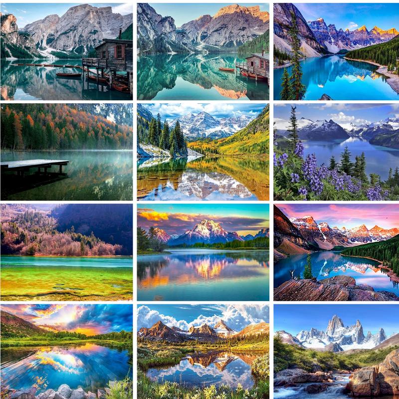 GATYZTORY Modern Paint By Numb - Art Craft Gifts For Adults บทวิจารณ์และราคา