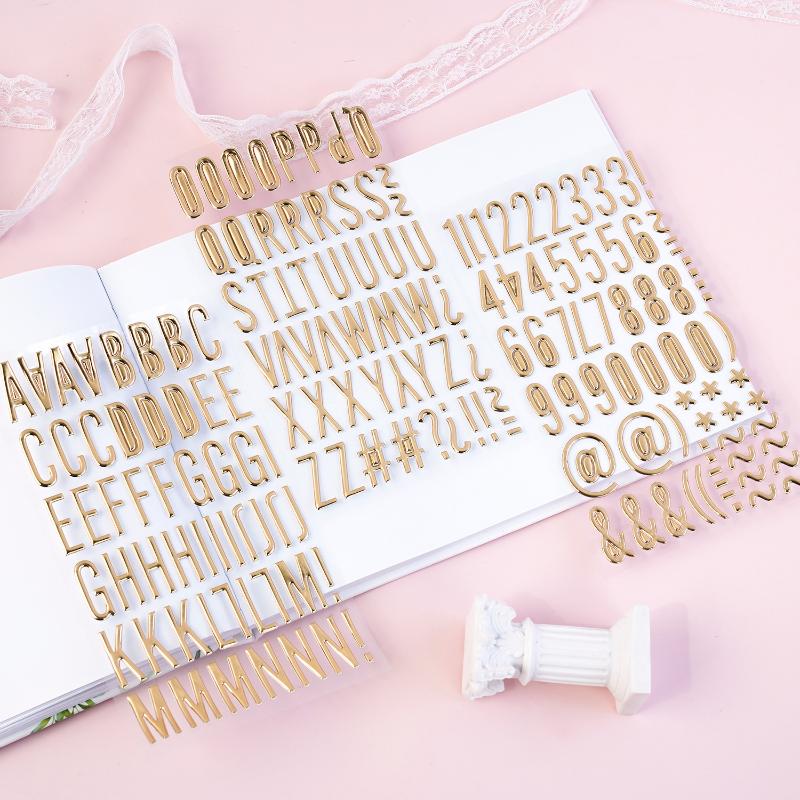 3D Gold Letter & Number Sticke - Letter S Art Craft บทวิจารณ์และราคา