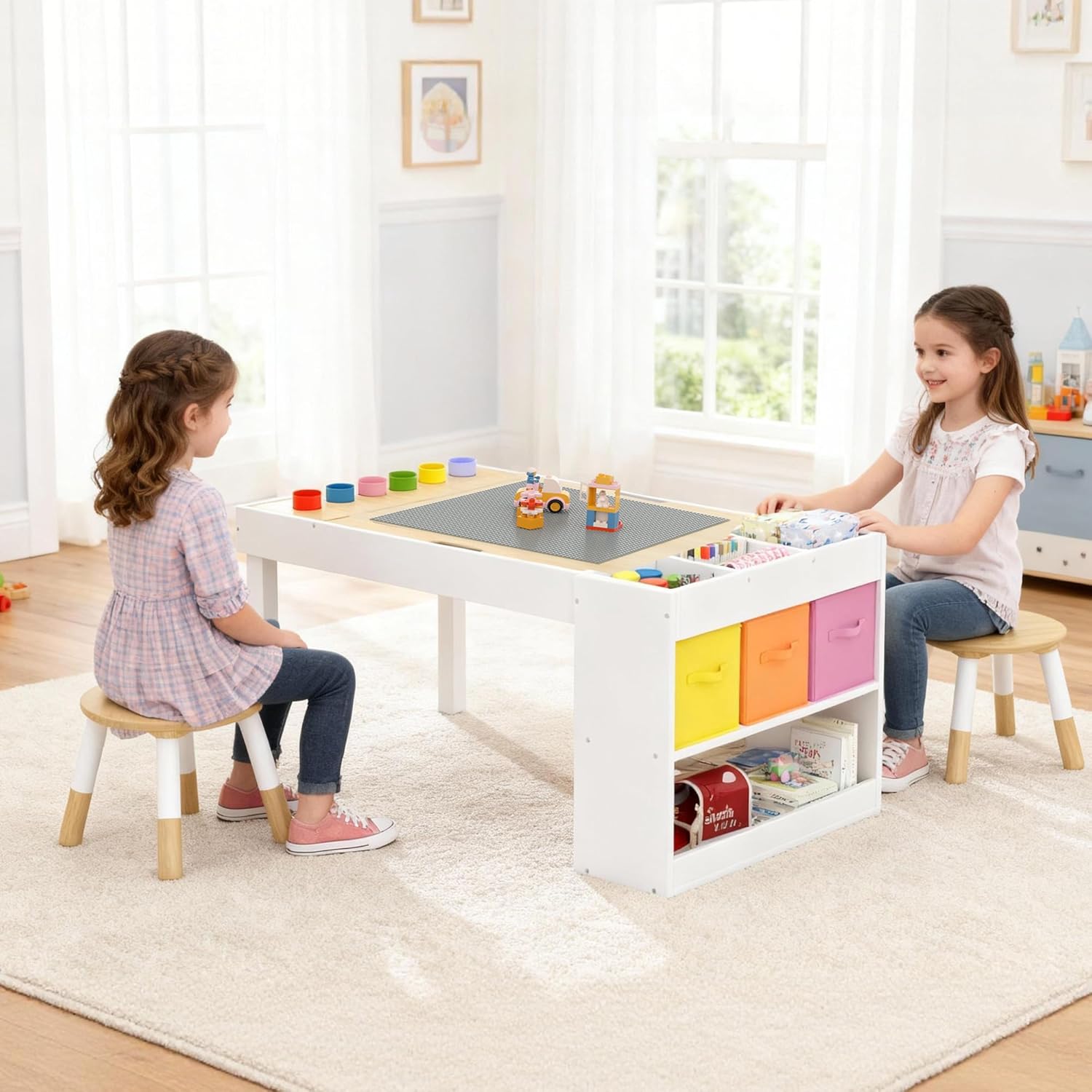 Kids Art Table and 2 Chairs Se - Art X Craft บทวิจารณ์และราคา