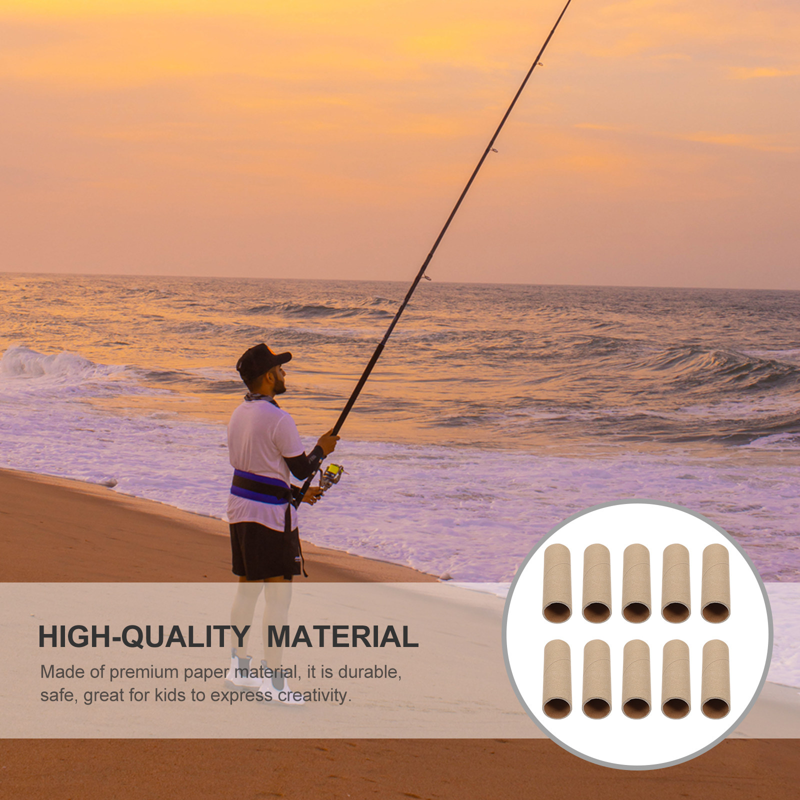15Pcs Round Paper Tubes Heavy  - Art Craft Youtube บทวิจารณ์และราคา