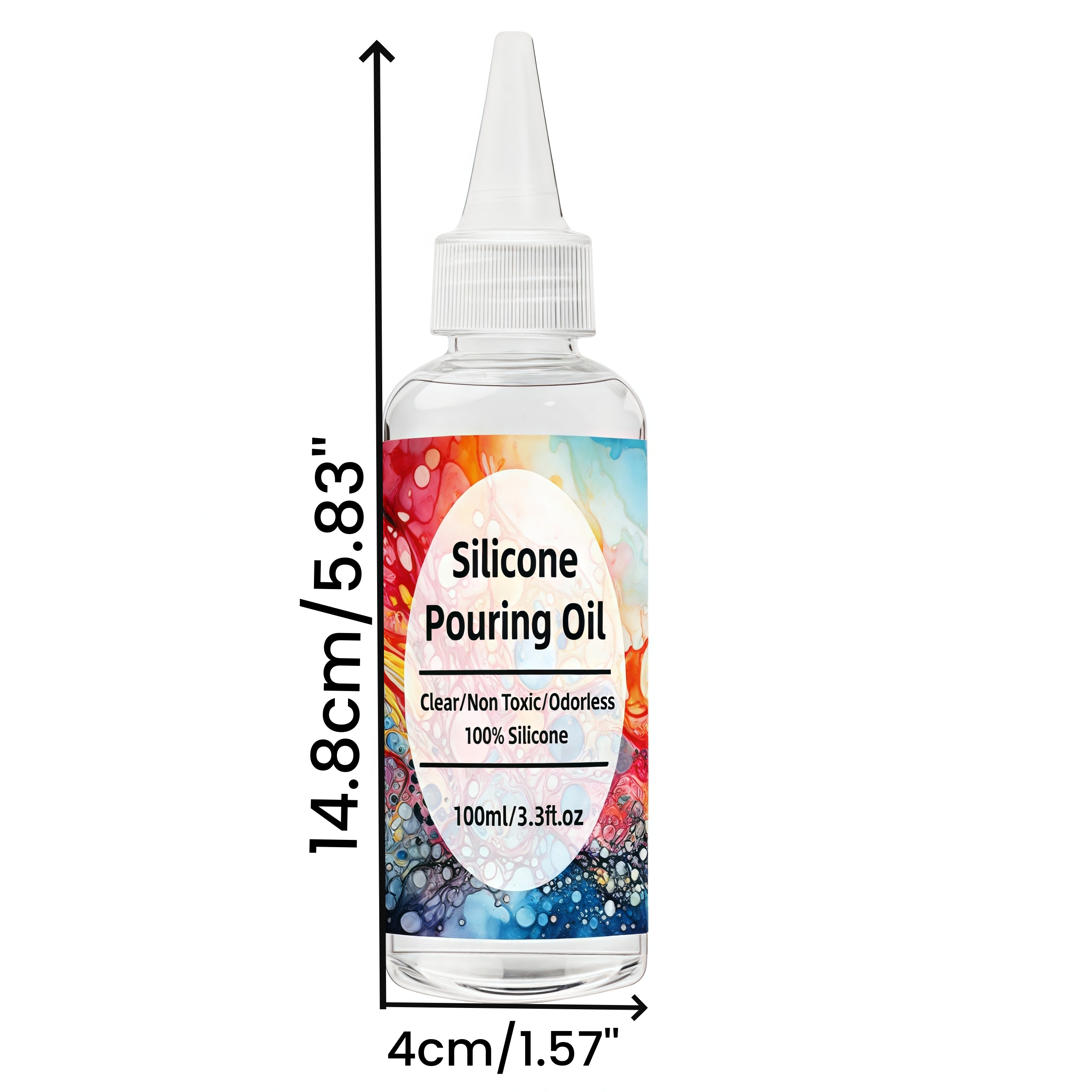 Silicone Pouring Oil for Acryl - Acrylic Pour Paint บทวิจารณ์และราคา
