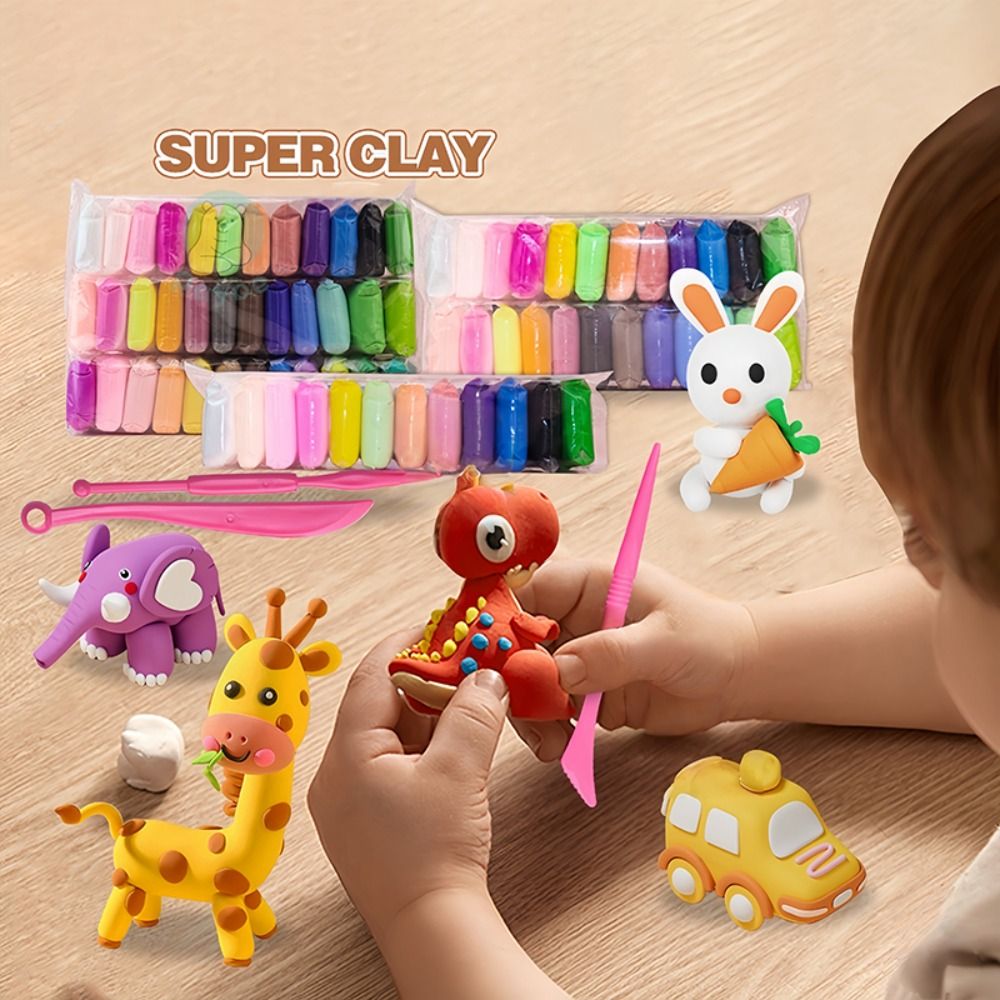 12/24/36pcs New Ultra-Light Pl - Air Dry Clay บทวิจารณ์และราคา