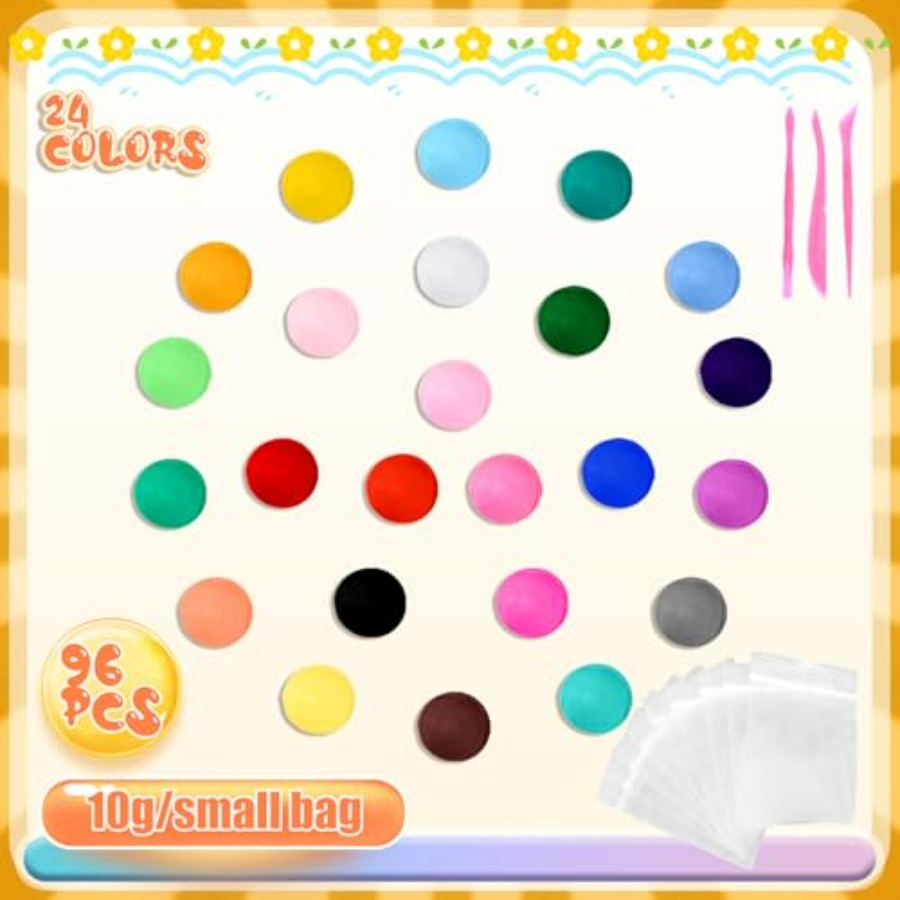 360 Pcs Air Dry Clay Kit with  - Air Dry Clay บทวิจารณ์และราคา