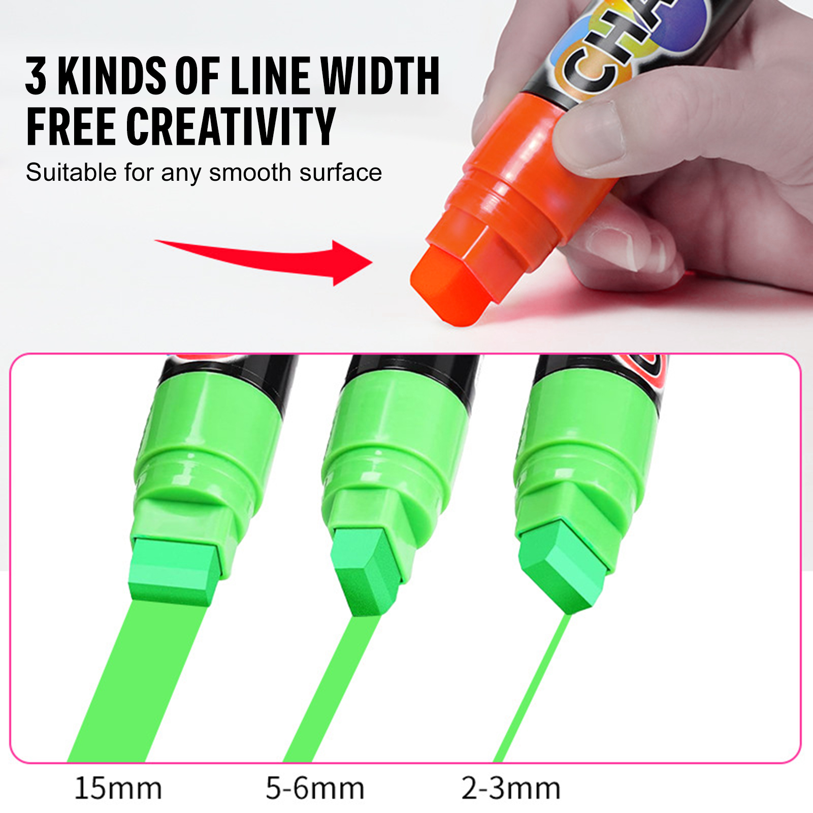 Washable Jumbo Chalk Markers D - Art Craft Jumbo บทวิจารณ์และราคา
