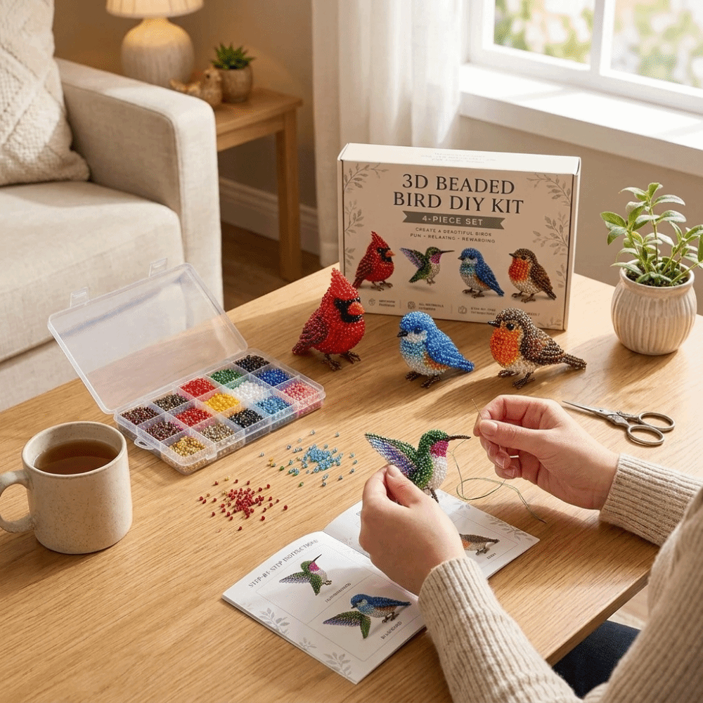 Handmade DIY Animal Bead Embro - Art Craft Education บทวิจารณ์และราคา