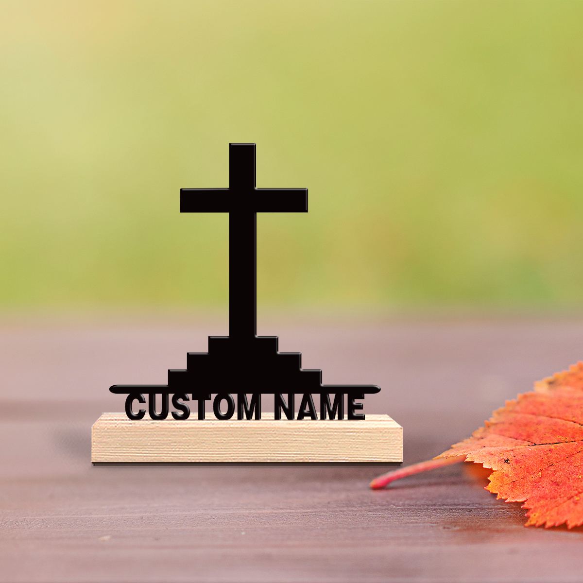 1pc Simple Holy Cross Custom T - Art Crafts บทวิจารณ์และราคา