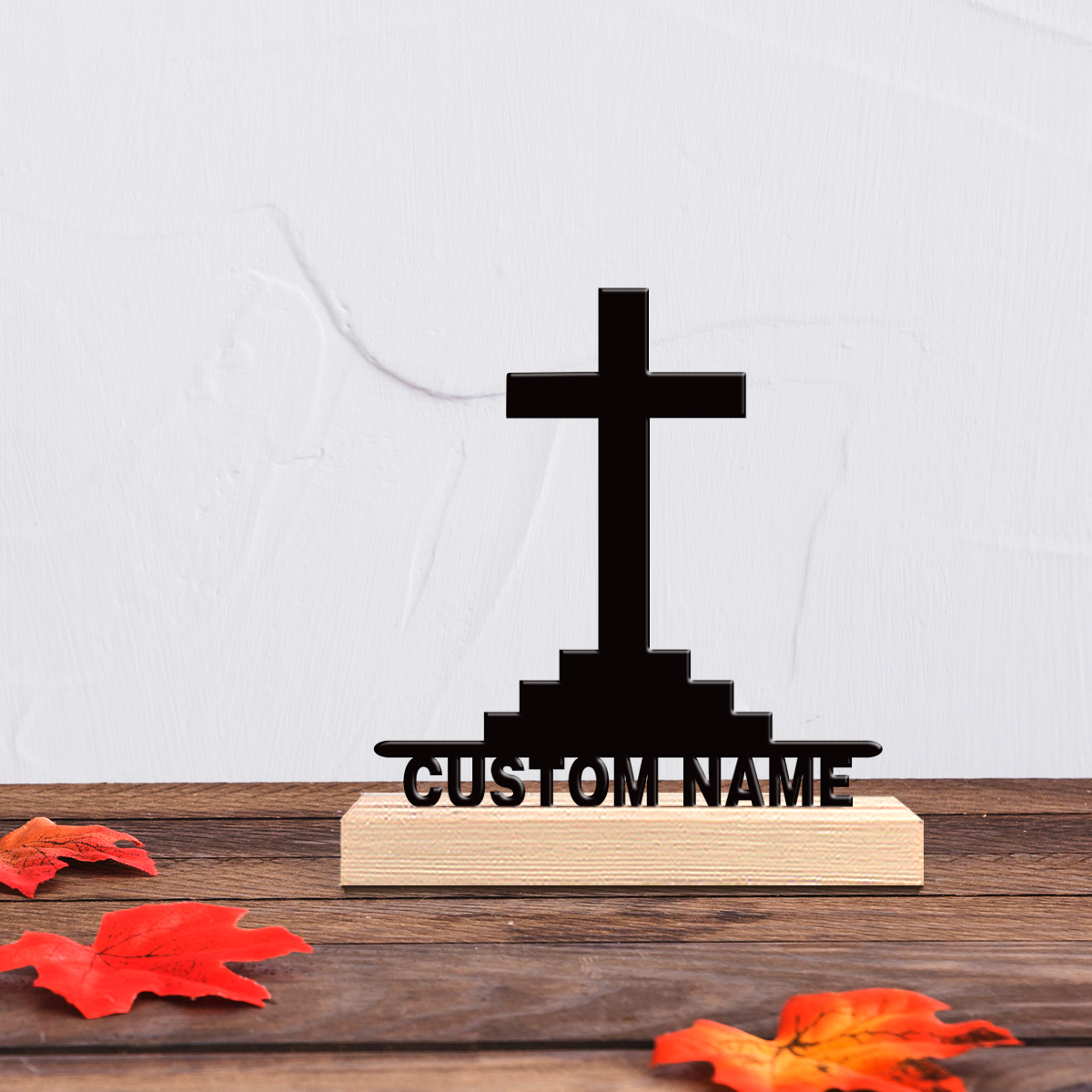 1pc Simple Holy Cross Custom T - Art Crafts บทวิจารณ์และราคา