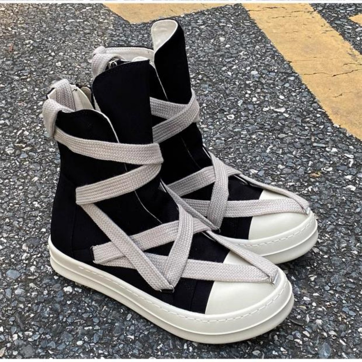 Brand Men Sneakers Jumbo Laces - Art Craft Jumbo บทวิจารณ์และราคา