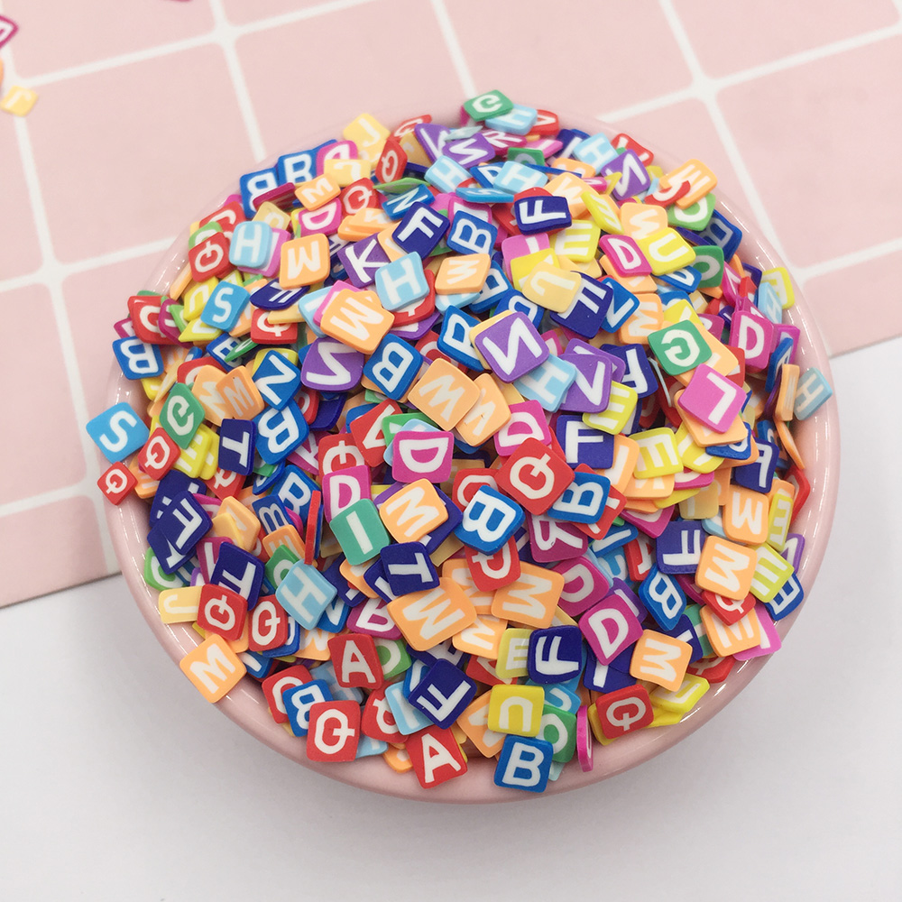 50g/lot 5mm Square Letters Sli - Letter S Art Craft บทวิจารณ์และราคา