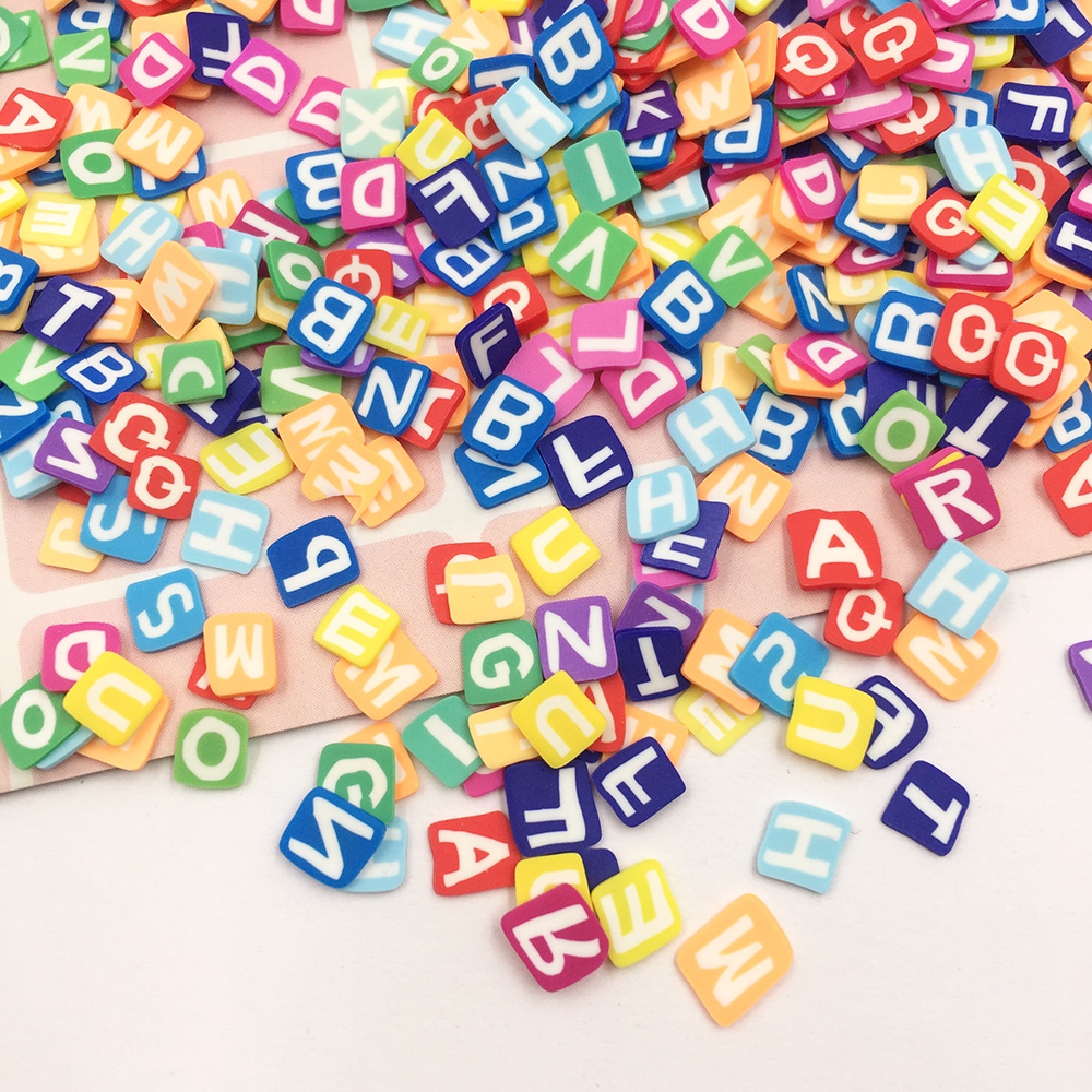 50g/lot 5mm Square Letters Sli - Letter S Art Craft บทวิจารณ์และราคา