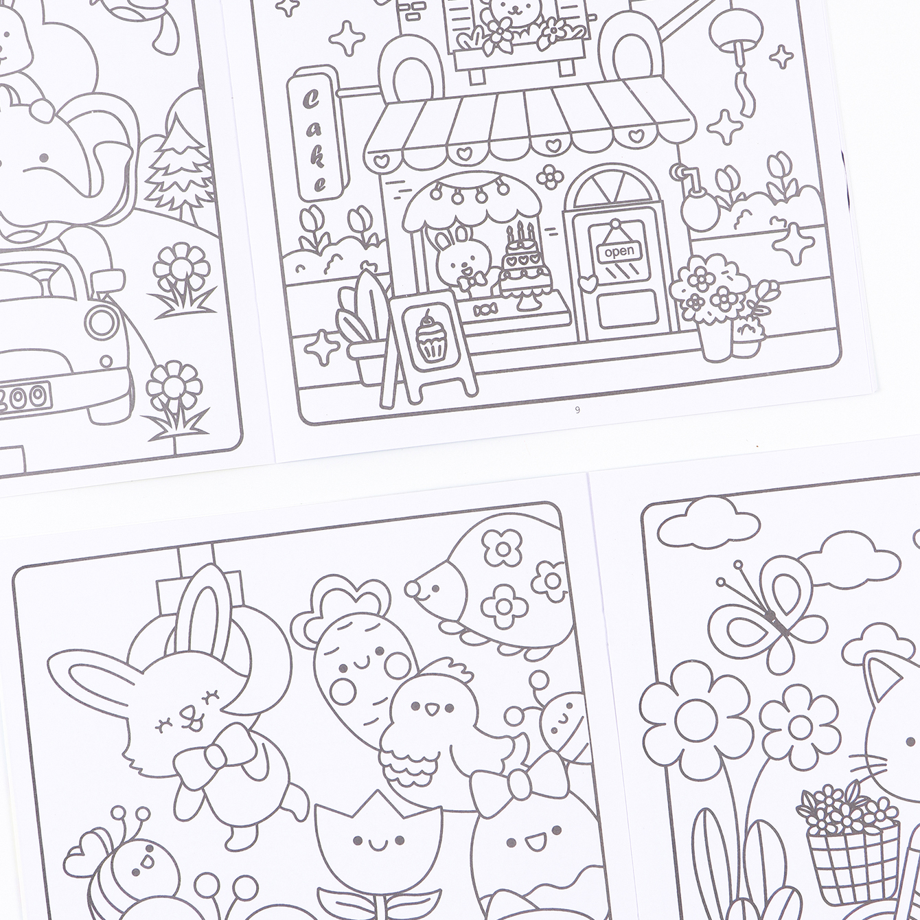24 Pages Kids Coloring Drawing - Art Craft Education บทวิจารณ์และราคา